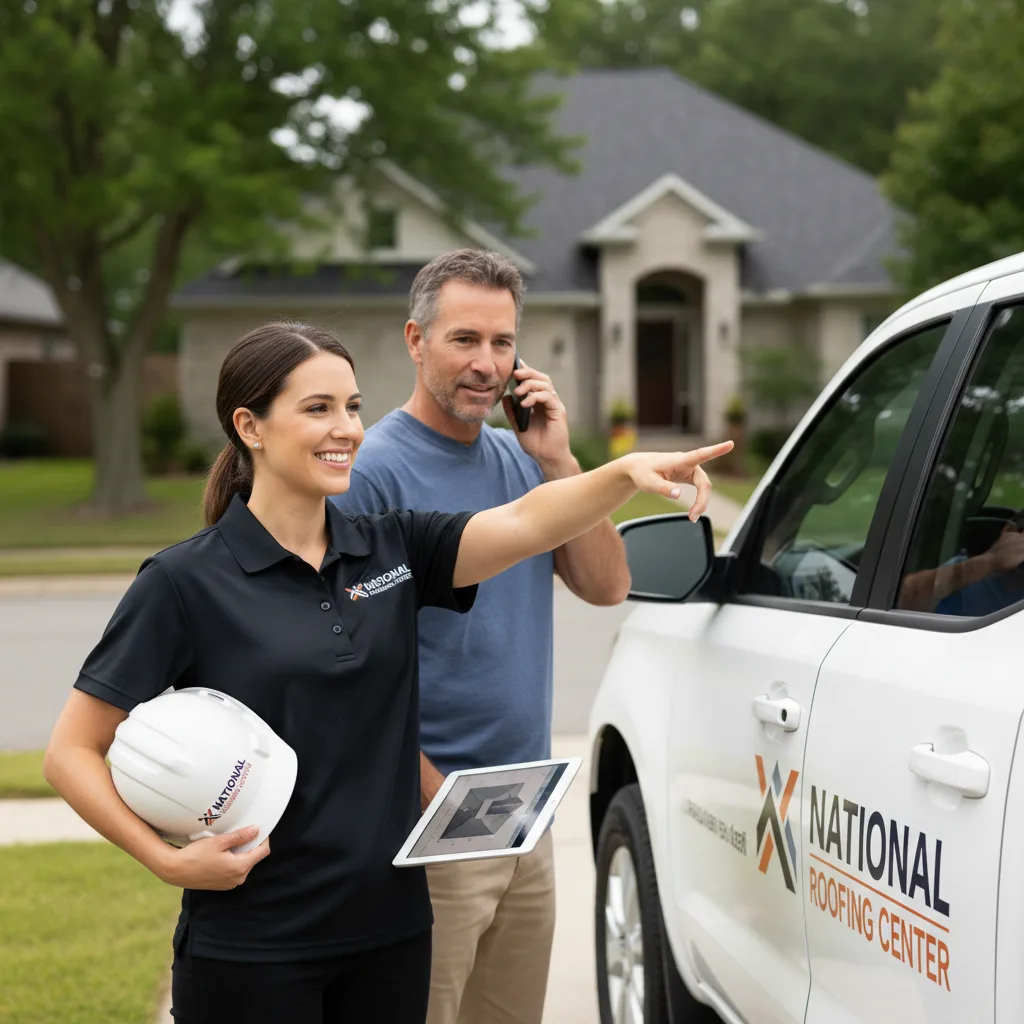 National Roofing Center customer support in Raven